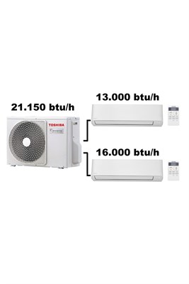 Toshiba Multi Inverter Klima 1+2 Kombinasyon İç (13000 + 16000 BTU)